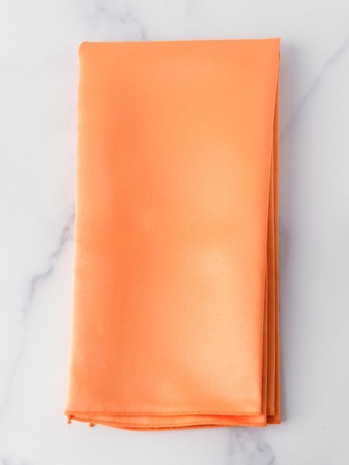 Burnt Orange Polyester Napkins (10 Count) – Affordable & Luxury Event  Rentals