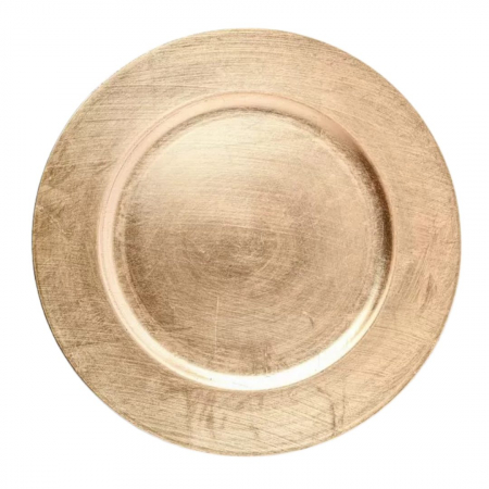 Gold Acrylic Charger - House of Hough