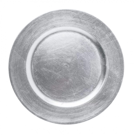 Silver Acrylic Charger - House of Hough
