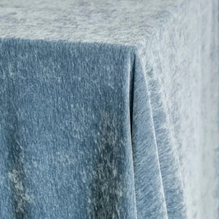 Slate Blue St Tropez Velvet - House of Hough