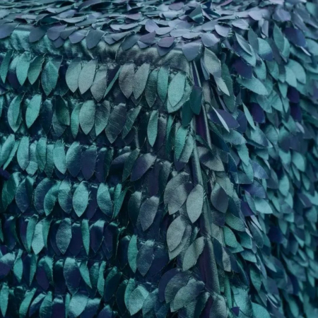 Teal Leaf Confetti - House of Hough